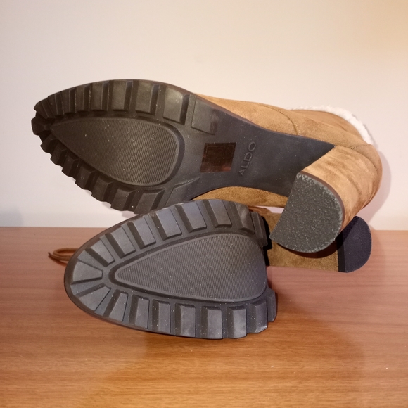 Aldo High Heel Lace Up Booties - Picture 3 of 9